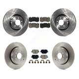 Front Rear Brake Rotor & Ceramic Pad Kit For Land Rover Range Sport Supercharged