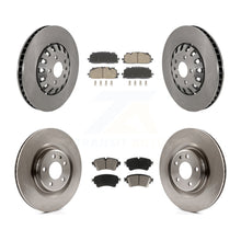 Charger l'image dans la galerie, Front Rear Disc Brake Rotor And Ceramic Pad Kit For Audi A6 Quattro A7 Sportback