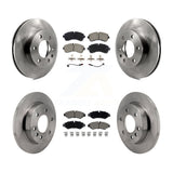 Front Rear Disc Brake Rotor Ceramic Pad Kit For Mercedes-Benz Sprinter 2500 1500