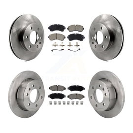 Front Rear Disc Brake Rotor Ceramic Pad Kit For Mercedes-Benz Sprinter 2500 1500