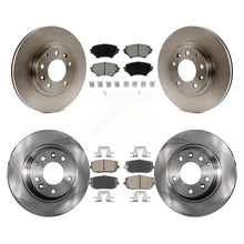 Charger l'image dans la galerie, Front Rear Disc Brake Rotors And Ceramic Pads Kit For 2006-2015 Mazda MX-5 Miata