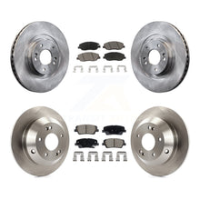 Charger l'image dans la galerie, Front Rear Brake Rotors &amp; Ceramic Pad Kit For 2013-2016 Hyundai Santa Fe XL 3.3L