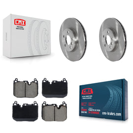 Front Brake Rotor & Ceramic Pad Kit For Mini Cooper Clubman S With Sport Package