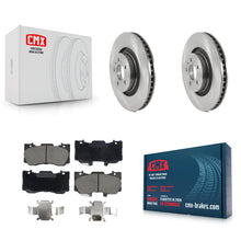 Load image into Gallery viewer, Front Disc Brake Rotors And Ceramic Pads Kit For Ford Mustang K8C-103469