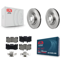 Load image into Gallery viewer, Front Disc Brake Rotors And Ceramic Pads Kit For Ford Mustang K8C-103470