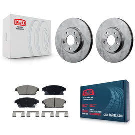 Front Brake Rotors Ceramic Pad Kit For Chevrolet Cruze Buick Verano Orlando Volt