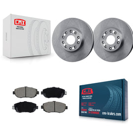 Front Disc Brake Rotor & Ceramic Pad Kit For Lexus SC430 IS300 GS300 GS400 GS430