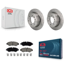 Load image into Gallery viewer, Rear Brake Rotors &amp; Ceramic Pad Kit For Mercedes-Benz Sprinter 2500 Freightliner