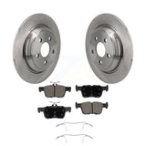 Rear Disc Brake Rotors And Ceramic Pads Kit For 2022-2023 Ford Maverick