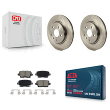 Load image into Gallery viewer, Rear Disc Brake Rotors And Ceramic Pads Kit For Cadillac XT4 Buick Envision