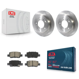 Rear Brake Rotor Ceramic Pad Kit For Hyundai Elantra With Electric Parking