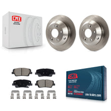 Load image into Gallery viewer, Rear Disc Brake Rotors Ceramic Pad Kit For Hyundai Santa Fe Sport Kia Sorento XL