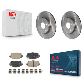 Rear Disc Brake Rotors And Ceramic Pads Kit For INFINITI QX50 QX55 K8C-103544