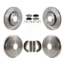 Charger l'image dans la galerie, Front Rear Disc Brake Rotor Ceramic Pad And Drum Kit For 2020-2022 Nissan Sentra