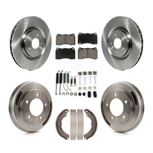Load image into Gallery viewer, Front Rear Disc Brake Rotor Ceramic Pad And Drum Kit (7Pc) For Mitsubishi Lancer