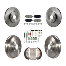 Load image into Gallery viewer, Front Rear Disc Brake Rotors Ceramic Pads And Drum Kit (7Pc) For Chevrolet Trax