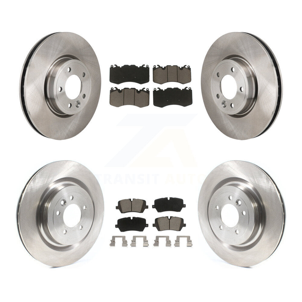 Front Rear Disc Brake Rotors And Ceramic Pads Kit For Land Rover Range Sport