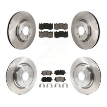 Load image into Gallery viewer, Front Rear Disc Brake Rotors And Ceramic Pads Kit For Land Rover Range Sport