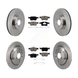 Front Rear Disc Brake Rotors And Ceramic Pads Kit For 2022-2023 Ford Maverick