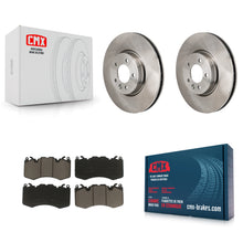 Charger l'image dans la galerie, Front Disc Brake Rotors And Ceramic Pads Kit For Land Rover Range Sport