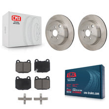Charger l'image dans la galerie, Rear Brake Rotor And Ceramic Pad Kit For Subaru BRZ Toyota 86 With Brembo Brakes