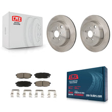 Charger l'image dans la galerie, Rear Brake Rotor And Ceramic Pad Kit For Subaru BRZ Toyota 86 With Brembo Brakes