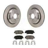 Rear Disc Brake Rotors And Ceramic Pads Kit For Hyundai Equus Kia K900