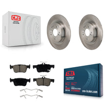 Charger l'image dans la galerie, Rear Disc Brake Rotors And Ceramic Pads Kit For 2021-2023 Acura TLX K8C-103746