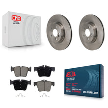 Charger l'image dans la galerie, Rear Brake Rotor And Ceramic Pad Kit For Mercedes-Benz GLC300 C43 AMG GLC43 C450