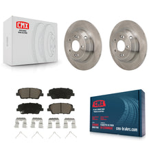 Load image into Gallery viewer, Rear Disc Brake Rotors And Ceramic Pads Kit For Genesis G70 Kia Stinger
