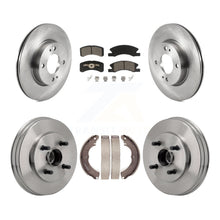 Load image into Gallery viewer, Front Rear Disc Brake Rotors Ceramic Pads And Drum Kit For Mitsubishi Mirage G4