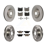 Front Rear Disc Brake Rotor Ceramic Pad Kit (6Pc) For BMW 228i xDrive Gran Coupe