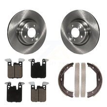 Load image into Gallery viewer, Rear Disc Rotors Ceramic Pads &amp; Parking Shoes Kit For BMW 328i 320i xDrive 428i