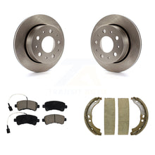 Load image into Gallery viewer, Rear Disc Rotors Ceramic Pads Parking Shoes Kit For Ram ProMaster 3500 2500 1500