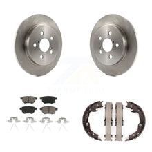Charger l'image dans la galerie, Rear Disc Rotors Ceramic Pads &amp; Parking Shoes Kit For Toyota Matrix Pontiac Vibe