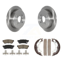 Charger l'image dans la galerie, Rear Disc Rotors Ceramic Pads And Parking Brake Shoes Kit For Chevrolet Spark EV