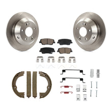 Charger l'image dans la galerie, Rear Disc Rotors Ceramic Pads Parking Shoes Hardware Kit For Hyundai Santa Fe XL