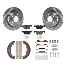 Charger l'image dans la galerie, Rear Disc Rotors Ceramic Pads Parking Shoes And Hardware Kit For BMW 320i xDrive