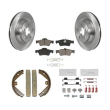 Charger l'image dans la galerie, Rear Disc Rotors Ceramic Pads Parking Shoes Hardware Kit For Mercedes-Benz E550
