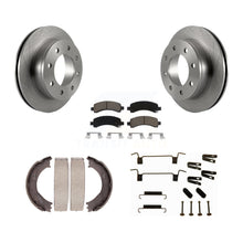 Charger l'image dans la galerie, Rear Disc Rotors Ceramic Pads Parking Shoes &amp; Hardware Kit For Chevrolet Express