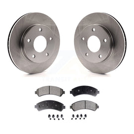 [Front] 1997 Chevrolet Blazer GMC Jimmy 4WD Premium OE Brake Rotors & Ceramic Pads Kit For Max Braking
