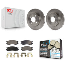 Load image into Gallery viewer, Front Disc Brake Rotors Ceramic Pad Kit For Saturn SL2 SL1 SC2 SL SC1 SW2 SW1 SC