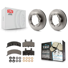 Load image into Gallery viewer, Front Disc Brake Rotors &amp; Ceramic Pad Kit For K1500 Suburban GMC Chevrolet K2500