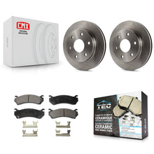 Load image into Gallery viewer, Front Brake Rotors Ceramic Pad Kit For Chevrolet Silverado 1500 GMC Tahoe Sierra