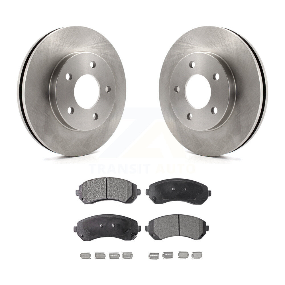 Front Disc Brake Rotors And Ceramic Pads Kit For Buick Rendezvous Pontiac Aztek