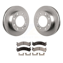 Load image into Gallery viewer, Front Brake Rotors Ceramic Pad Kit For Chevrolet Express 3500 GMC Savana HD 4500