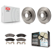 Load image into Gallery viewer, [Front] 06-07 Cadillac CTS With Sport Suspension Premium OE Brake Rotors &amp; Ceramic Pads Kit For Max Braking