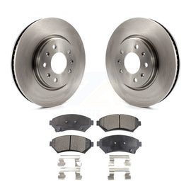 Kit de rotors de frein à disque avant et plaquettes en céramique pour Cadillac Séville 2003-2004 