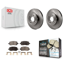 Load image into Gallery viewer, Front Brake Rotor And Ceramic Pad Kit For Chevrolet Cobalt Saturn Ion Pontiac G5