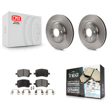 Load image into Gallery viewer, Front Brake Rotors Ceramic Pad Kit For Chevrolet Malibu Pontiac G6 Cobalt Saturn